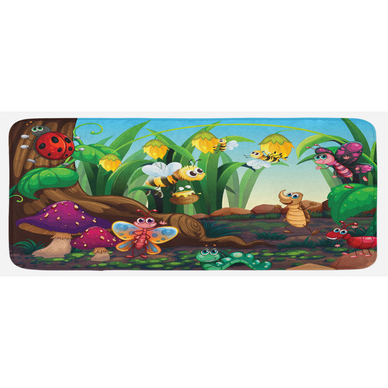 Tapis de cuisine animal