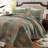 Paisley Quilt Set - Lightweight Microfiber Bedspread & Pillow Shams, Paisley Pattern, Oversized, All-Season Bed Cover-114158126-114797737
