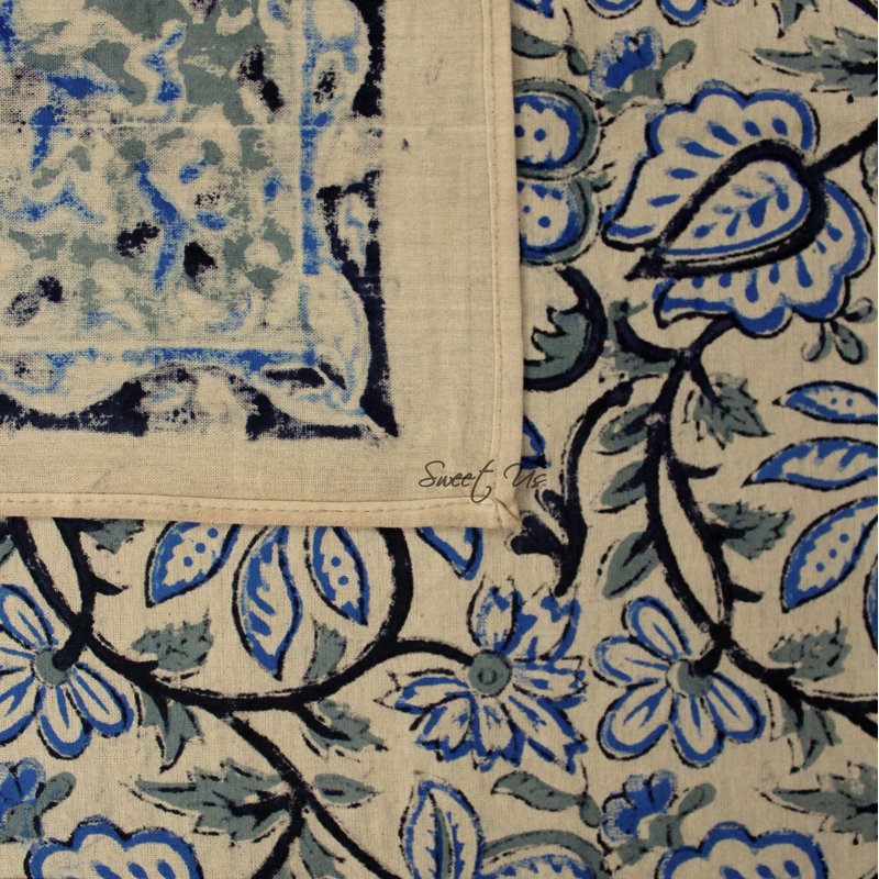 Nappe carrée en coton