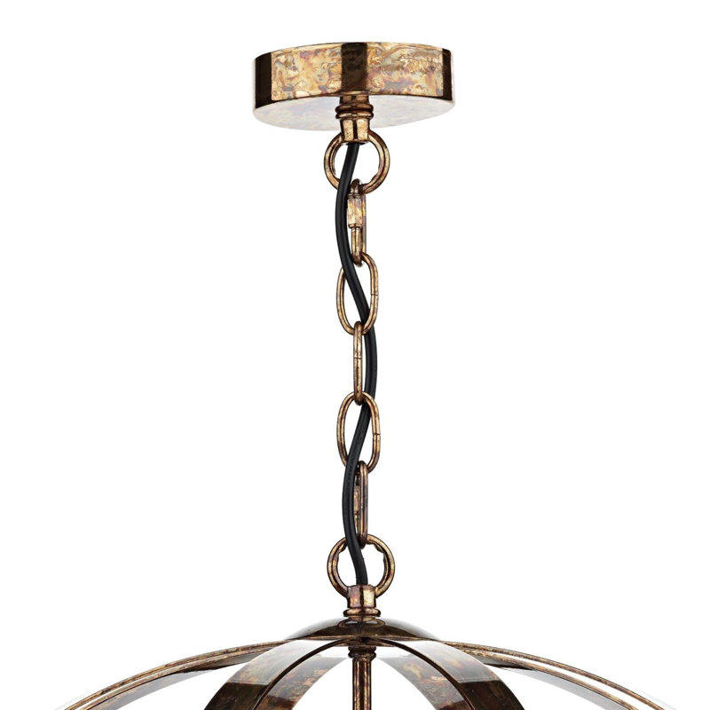 3 - Light Copper Sphere Pendant
