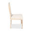 Cane Back Upholstered Dining Chair