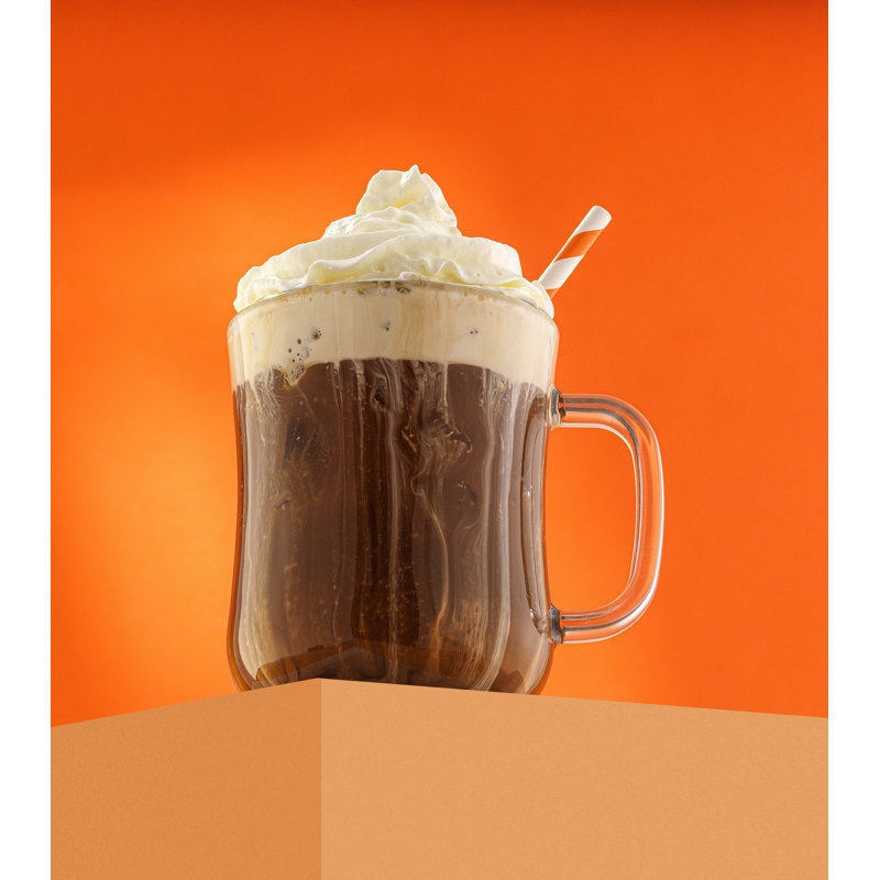 Tasse à café en verre avec poignée JoyJolt