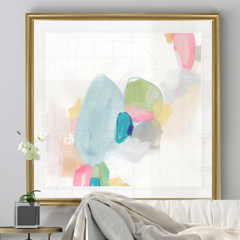 «Candy Jack II», reproduction d'art sur toile, Impression encadrée avec passe-partout, H 34,5 po x l 34,5 po, Gold