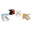 Repose-pieds Creative Velvet