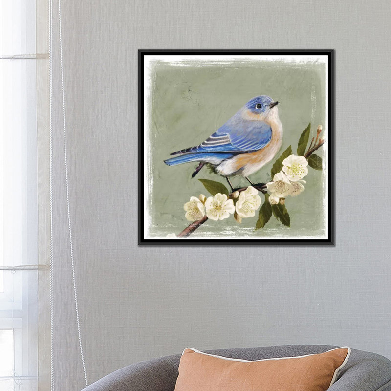 « rouge-bleu », reproduction d’art sur toile, H 26 po x l 26 po x P 1,5 po, Toile tendue, Pas de tapis