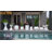Indoor/Outdoor Medium Corso Fiberstone Planter - Light French Gray 16.5"H (Opening 11.5")-1175588652-1175588651