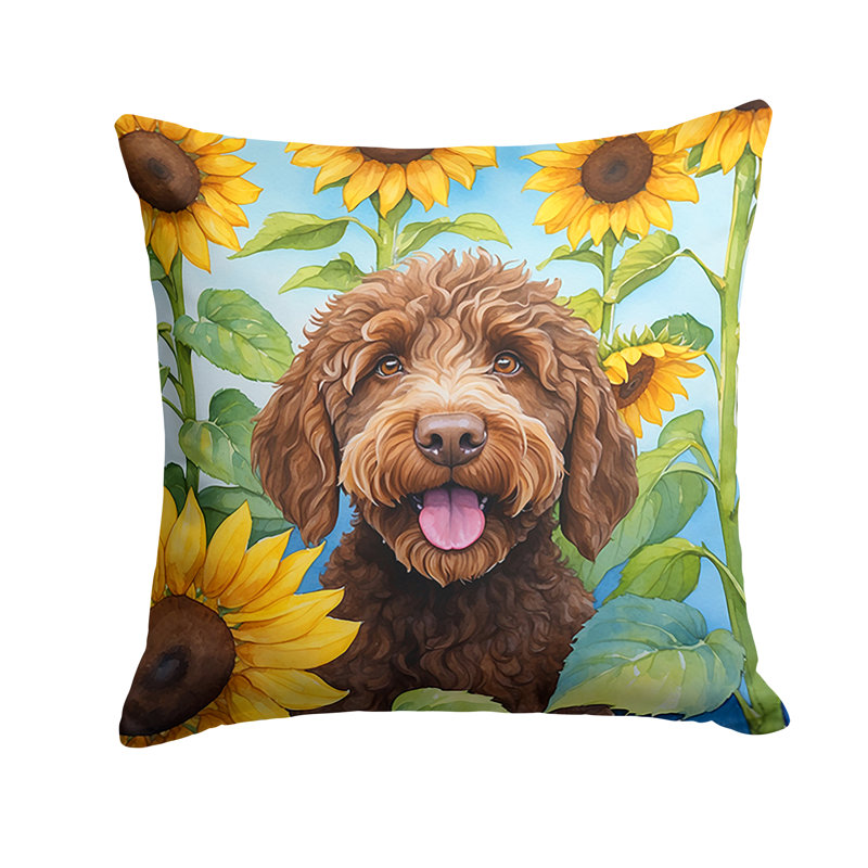 Coussin décoratif intérieur / extérieur Autre / Sans motif, H 14 po x l 14 po