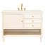 Lisbon 48"L Free Standing Vanity In Antique White