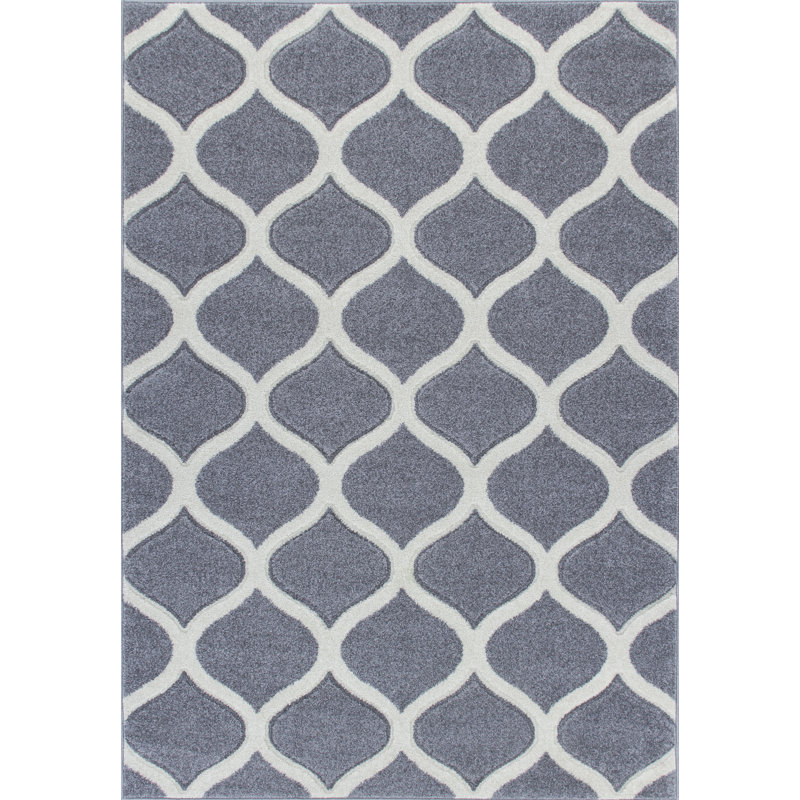 Jenner Trellis Area Rug, Rectangle 120 x 170cm