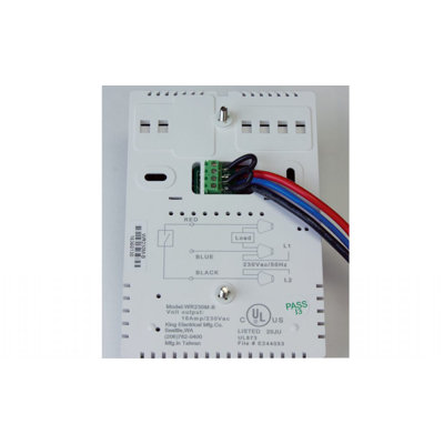 THERMOSTAT KIT, WRP 120V 16 AMP W/ WINDOW CONTACT & 50FT 18/2 WIRE