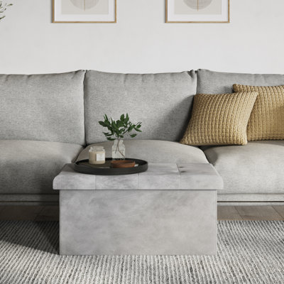 Repose-pieds de rangement de 30 po de large avec repose-pieds, commode en lin ou banc avec couvercle amovible pour chambre à coucher, dortoir ou vestibule Gresh