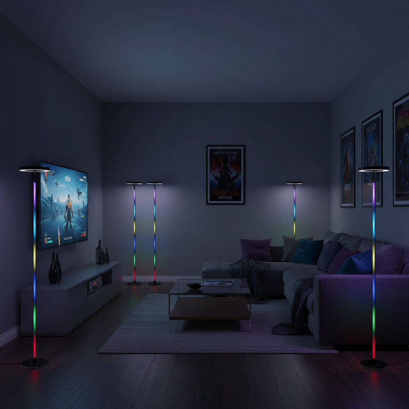 Luther RGB Colour Changing Torchiere