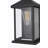 Merideth Outdoor Wall Sconce in Black-930438892