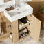Meuble-lavabo de 21,6 po avec lavabo en céramique-354978707