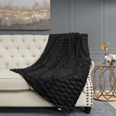 Knitted Throw Blanket