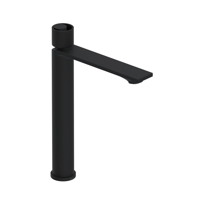 Eclissi Single Handle Tall Lavatory Faucet, Matte Black