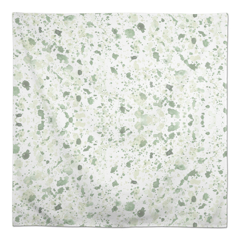 Nappe Ink Splatter Blue 2, Vert