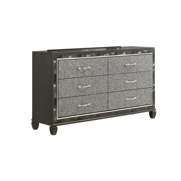 Benjara Ren 6 - Drawer Dresser | Wayfair