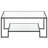 Nancy 39.4" W Rectangle Glass Top Coffee Table with Storage-957661745