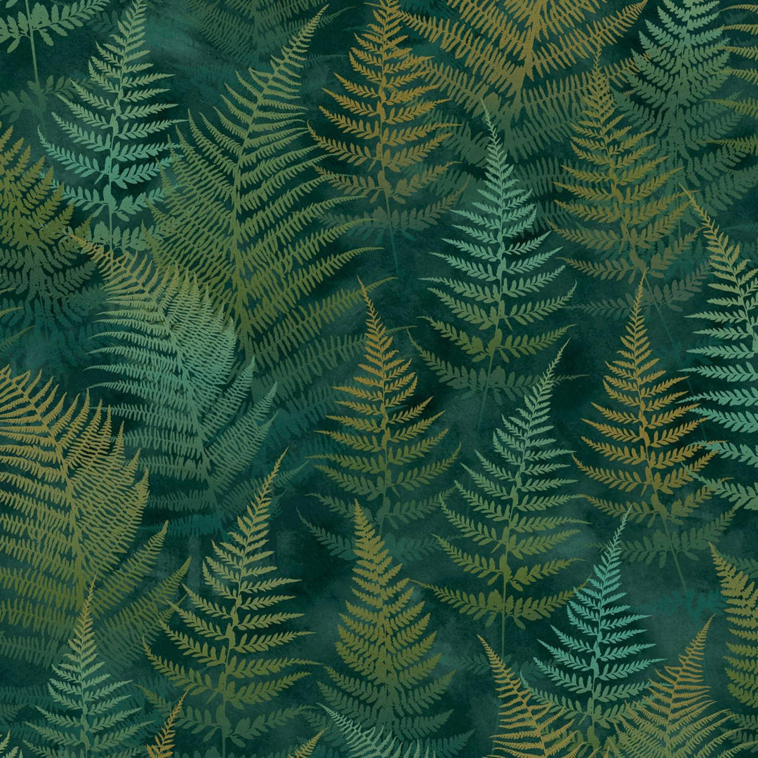 Clarissa Hulse Woodland Fern Floral Wallpaper
