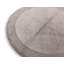 Tapis rond brun clair Murry
