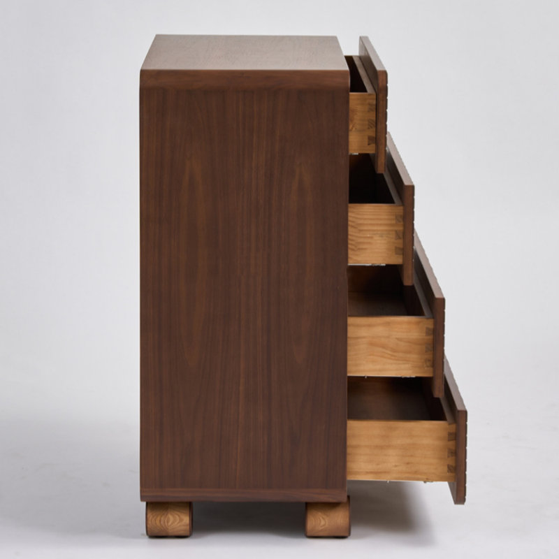 Simple Solid Wood Sideboard