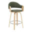 Wessels 36 po Ensemble de 4 tabourets de bar en bois-125262838-125262843
