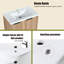Meuble-lavabo simple avec plateau Francella-989140955-989140956