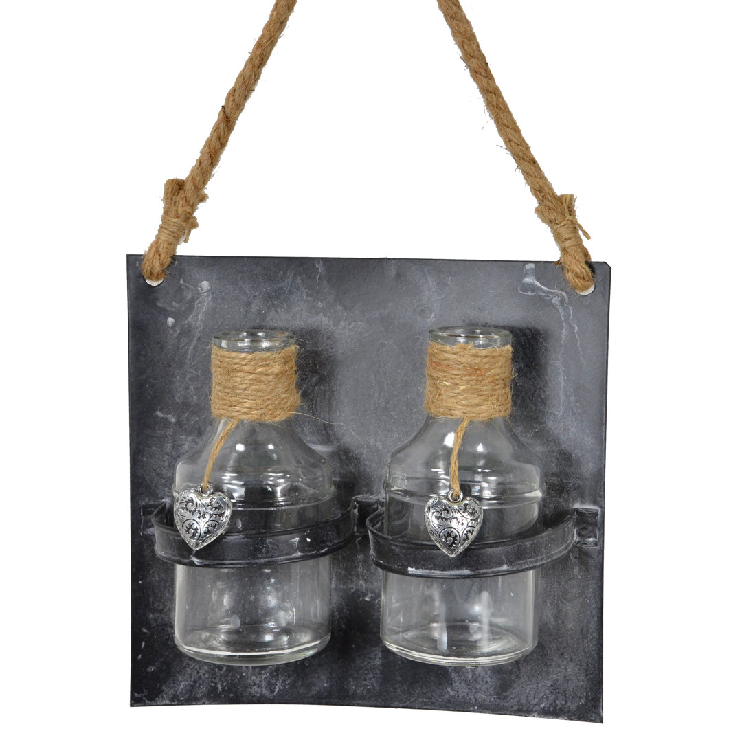 Farmhouse Food & Beverage Wall Decor on Glass (Set of 2) Gracie Oaks