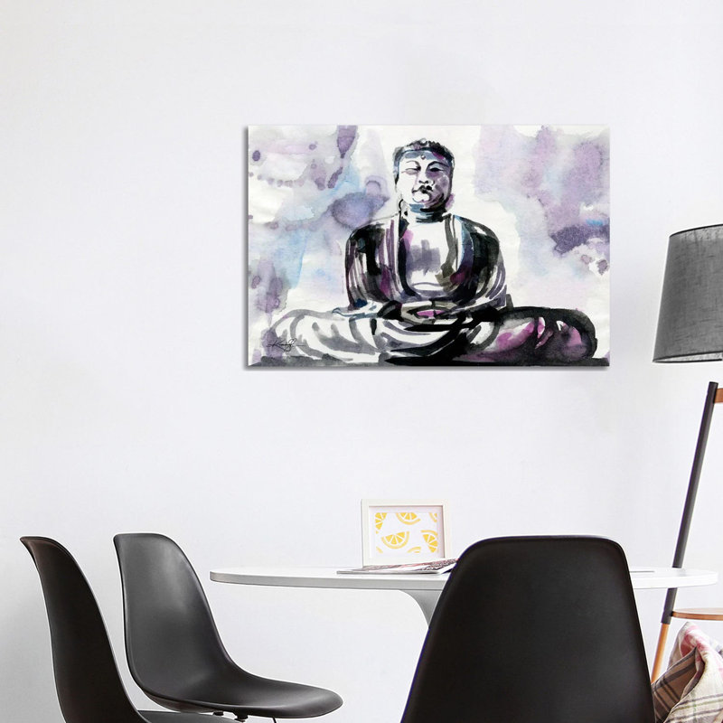 Buddha 1 Piece Wrapped Canvas Painting, 66.04 cm H x 45.72 cm W