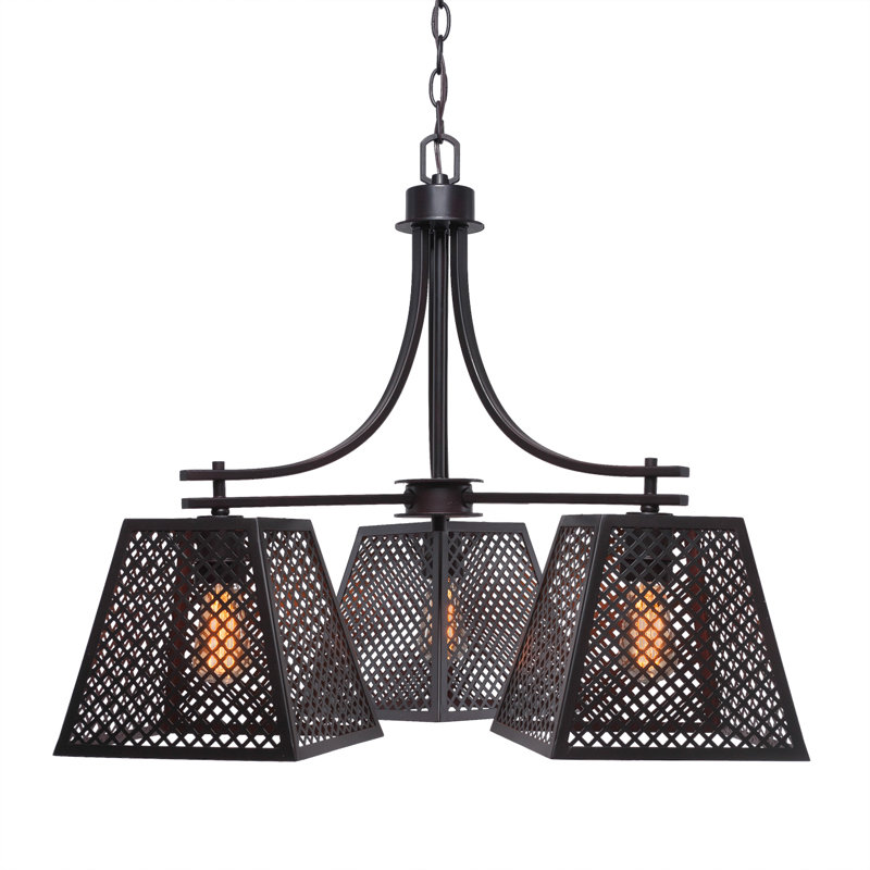 Lustre classique/traditionnel ombré 3 lumières Giusto