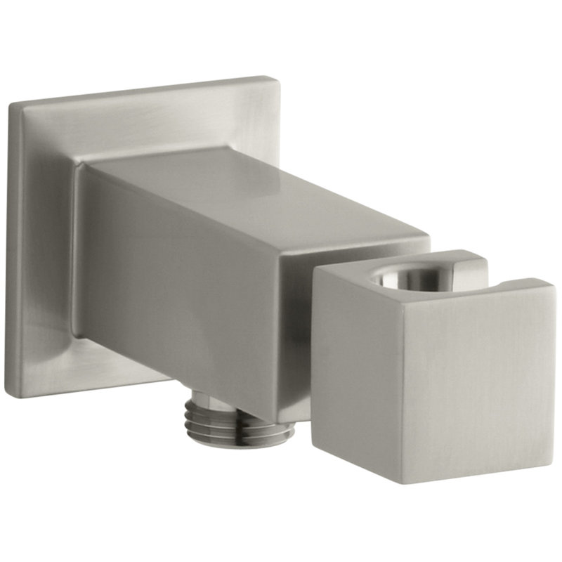 Loure Wall-Mount Handshower Holder, Vibrant Brushed Nickel