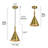 Charlynn 1 - Light Cone Pendant-1180245510