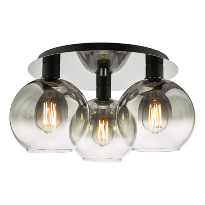 Anastazija Glass Semi Flush Mount