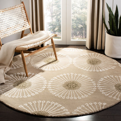 Avayah Soho Hand Tufted Wool Floral Rug