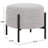 Leyton Adria 17" Round Ottoman-1259051972