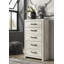 Très grand lit à panneau avec rangement, commode, miroir et commode Cambeck
