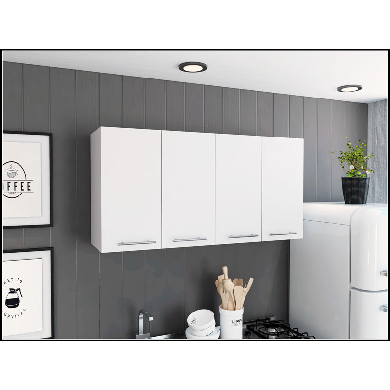 Armoire murale Stockton, Blanc
