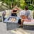 Endless Summer, The Francesca, 30" Square LP Gas Fire Pit
