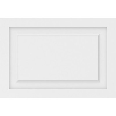 Panneau mural Harrison 3D en blanc