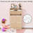 Rattan 3 Tier Shoe Storage