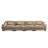 Upholstered Modular Sectional Sofa Couch