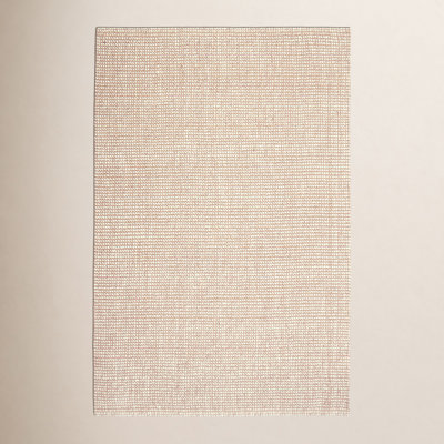 Bayne Beige Hand-Loomed Jute Rug