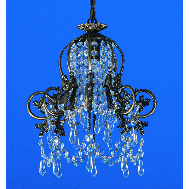 1 - Light Antique Brass Unique/Statement Pendant