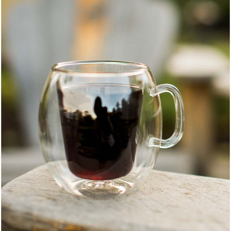Luigi Bormioli Thermic Glass 10.25oz Coffee Glasses