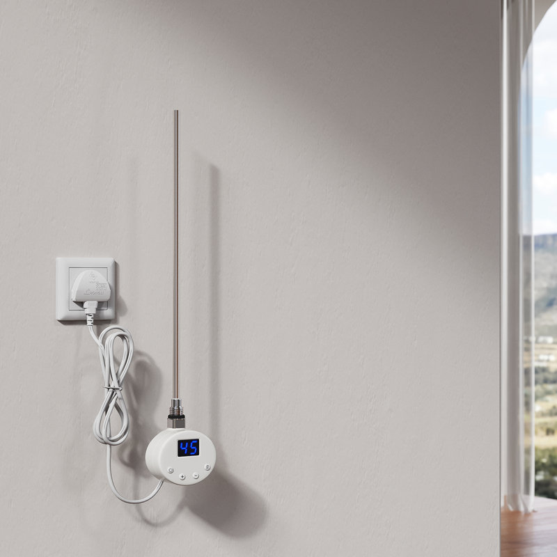 8.5*4.2cm, Digital Display Smart Thermostat for Heating Elements, White, 83cm H x 8.50cm W x 4.20cm D