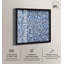 «Blue Millefleurs Mosaic Bathroom Art Shadowbox» par Art Remedy-120075180-120075182