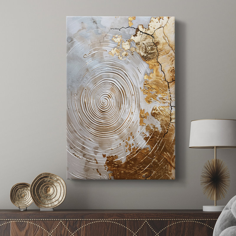 ABSTRACT Series CXLVI - Cavas de galerie sur mesure, H 12 po x l 8 po