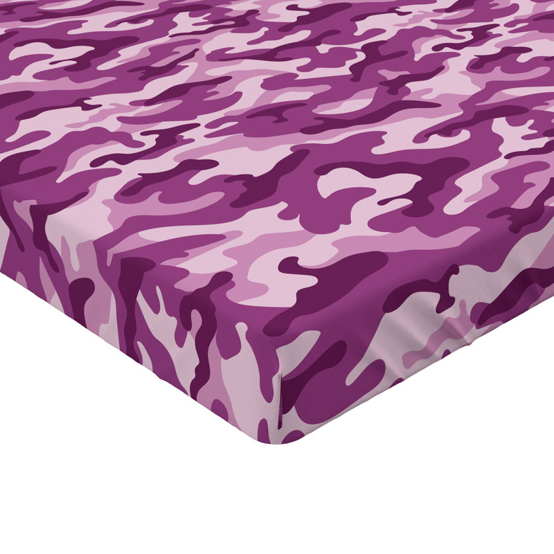 Ensemble de 2 draps-housses Ambesonne, Drap-housse simple TG, Rose pâle, fuchsia / abstrait