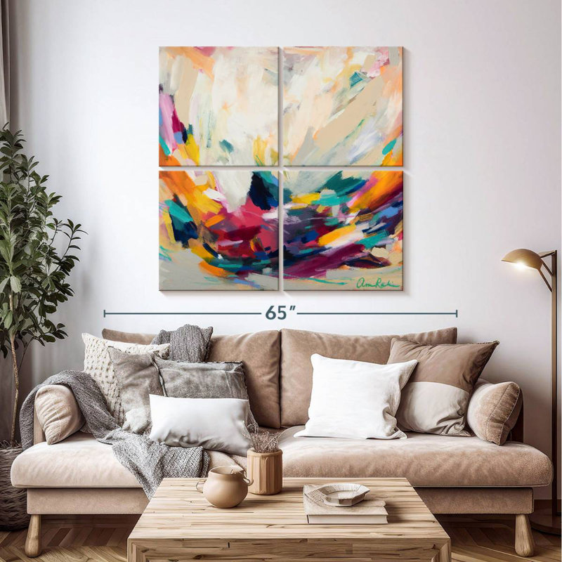 New Beginnings, 45" H x 45" W